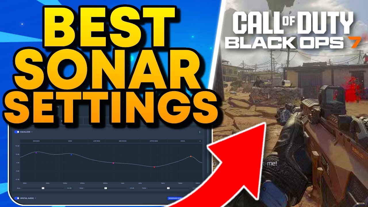 Лучшие настройки сонара SteelSeries для COD7 (полное руководство)