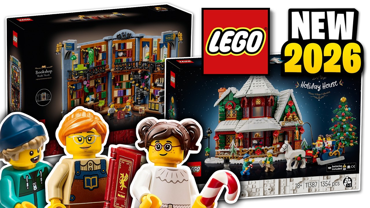 ЕЩЁ БОЛЬШЕ наборов LEGO на октябрь 2026: ОФИЦИАЛЬНЫЙ анонс &mdash; НОВЫЙ Winter Village