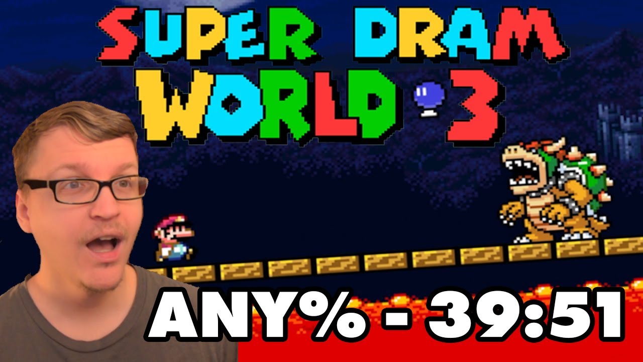 Super Dram World 3 / Any% - 39:51 [[World Record]]