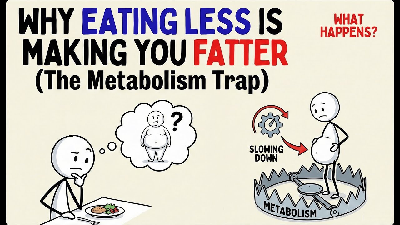 Why Eating Less Is Making You Fatter (Metabolism Trap)