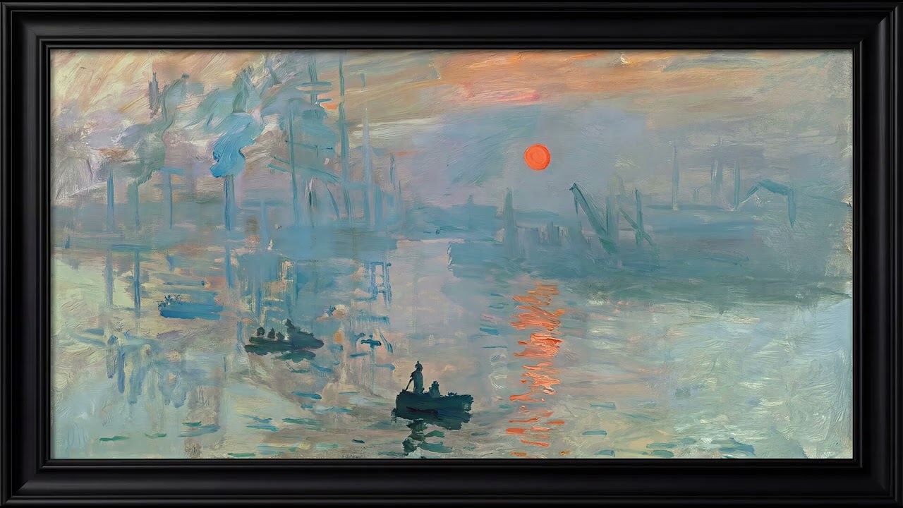 Impression, Sunrise – Claude Monet | 4K TV Art Frame Ambient Display