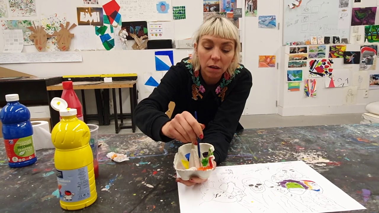 Atelier créatif : La magie des couleurs