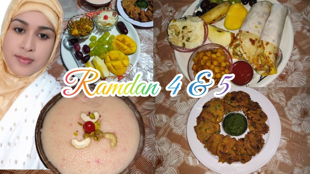 Ramzan 4 , 5 Iftari 2023 | Ramzan Special| Iftaar Preparation for 1 Persons| Anishas Cooking Studio