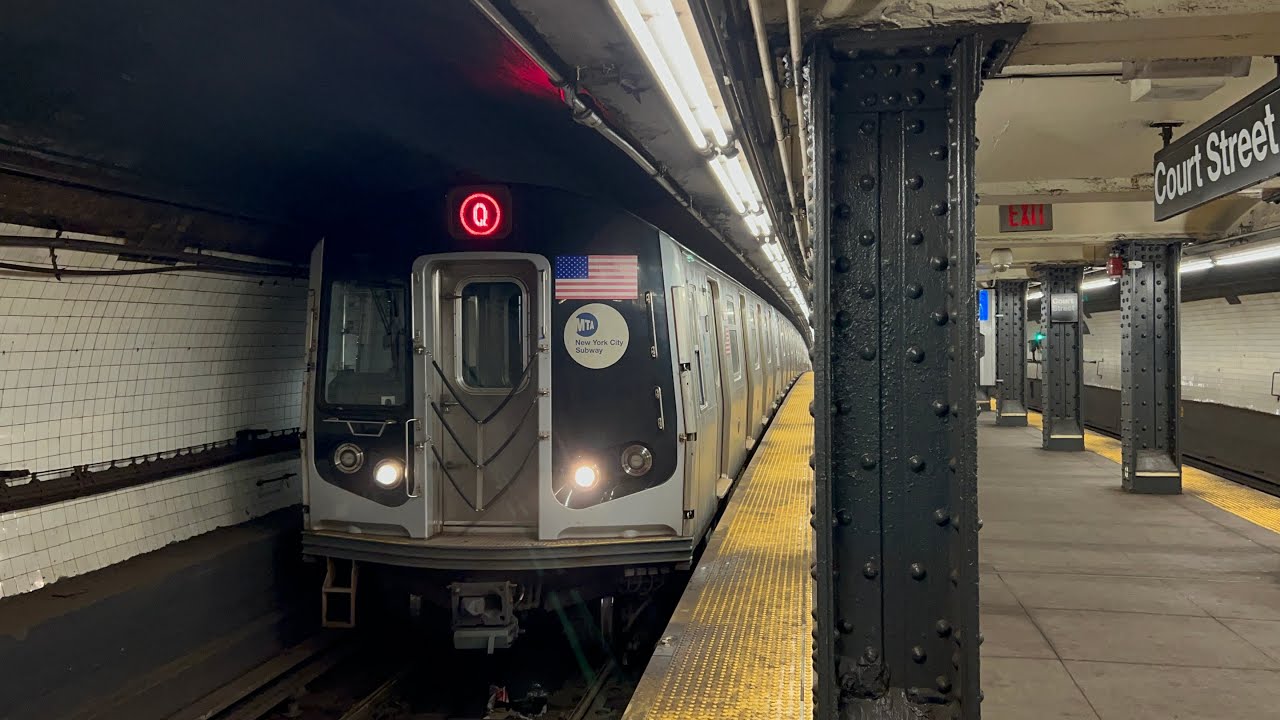 BMT 4th Ave Line: (N) (Q) (R) (W) Trains @ Court Street (R46, R68, R68A, R160A, R160B)