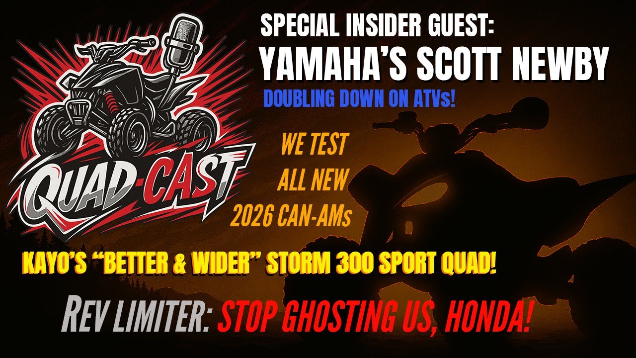 Secret Yamaha ATV Plans Revealed | Quad-Cast EP 4