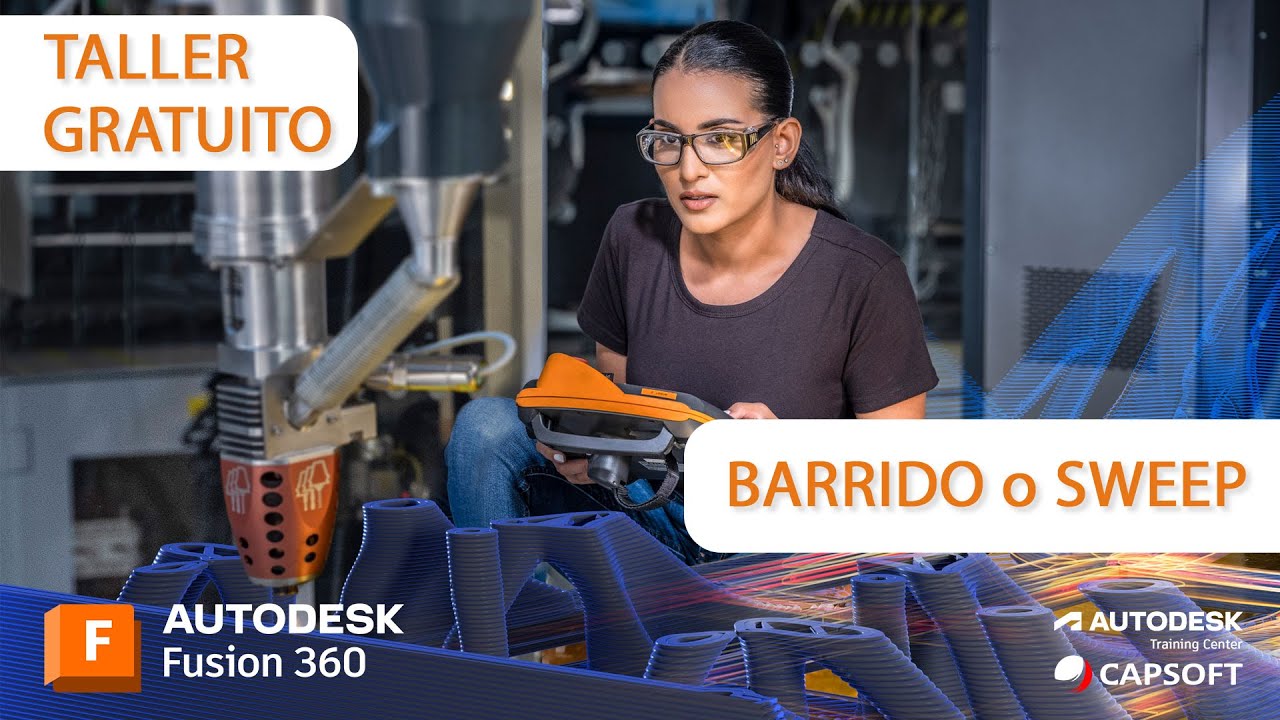 Explorando el poder del Barrido en Fusion 360