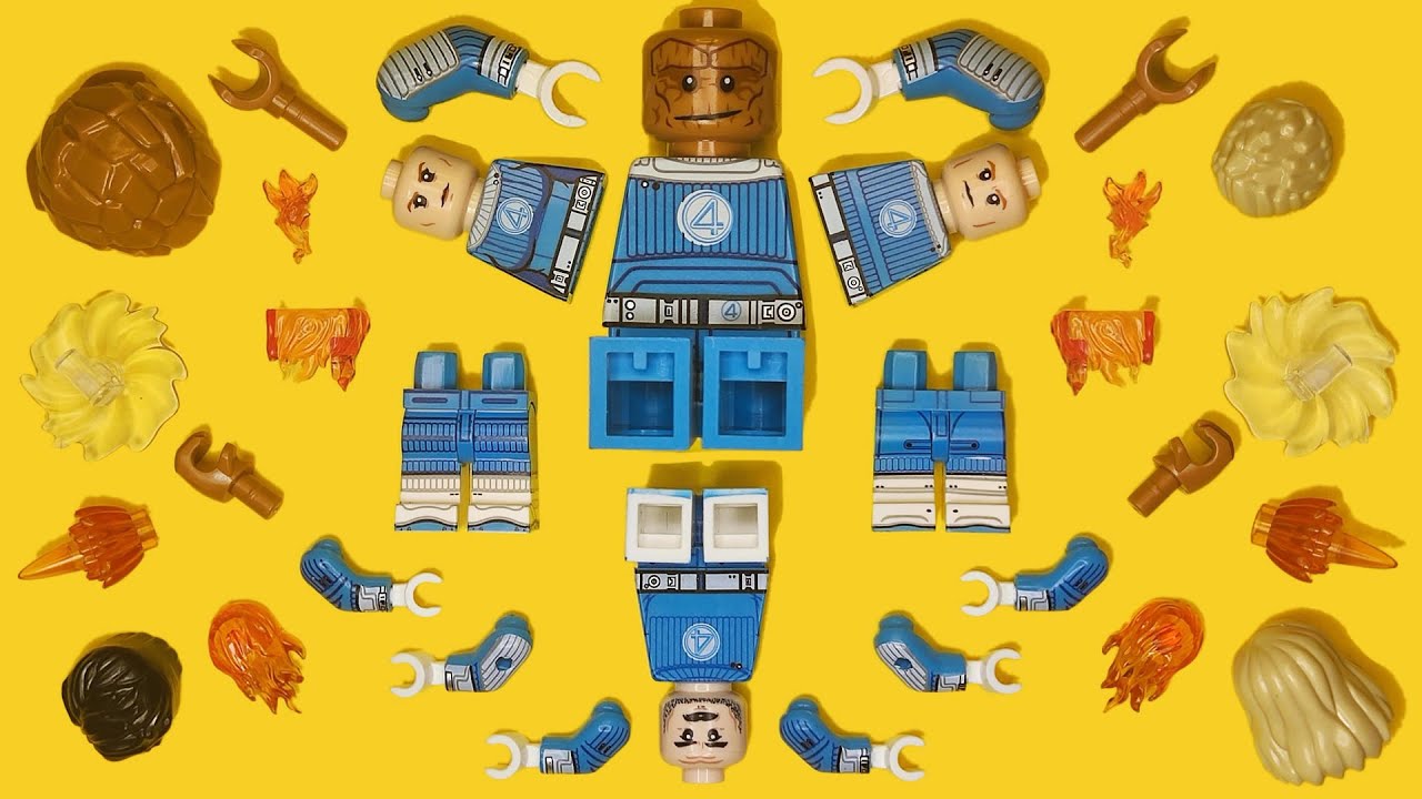 LEGO The Fantastic Four: First Steps | Unofficial Minifigure | Marvel