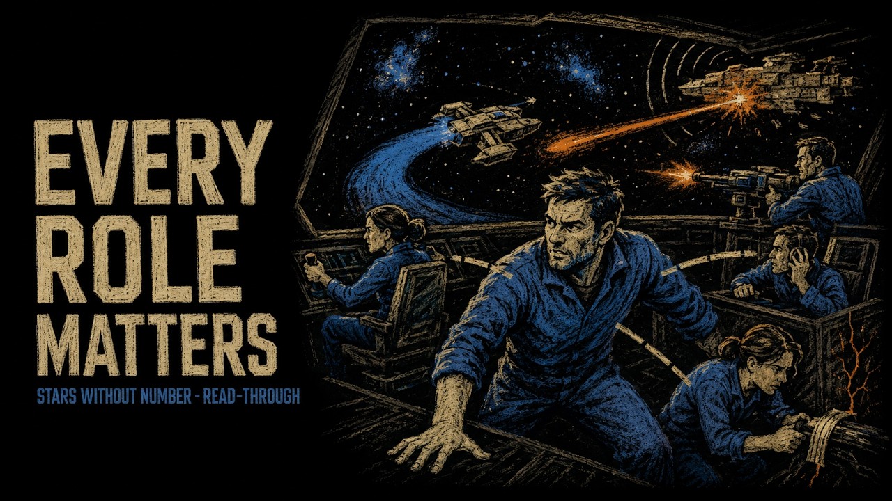 Stars Without Number Ship Combat: Make Every Role Fun