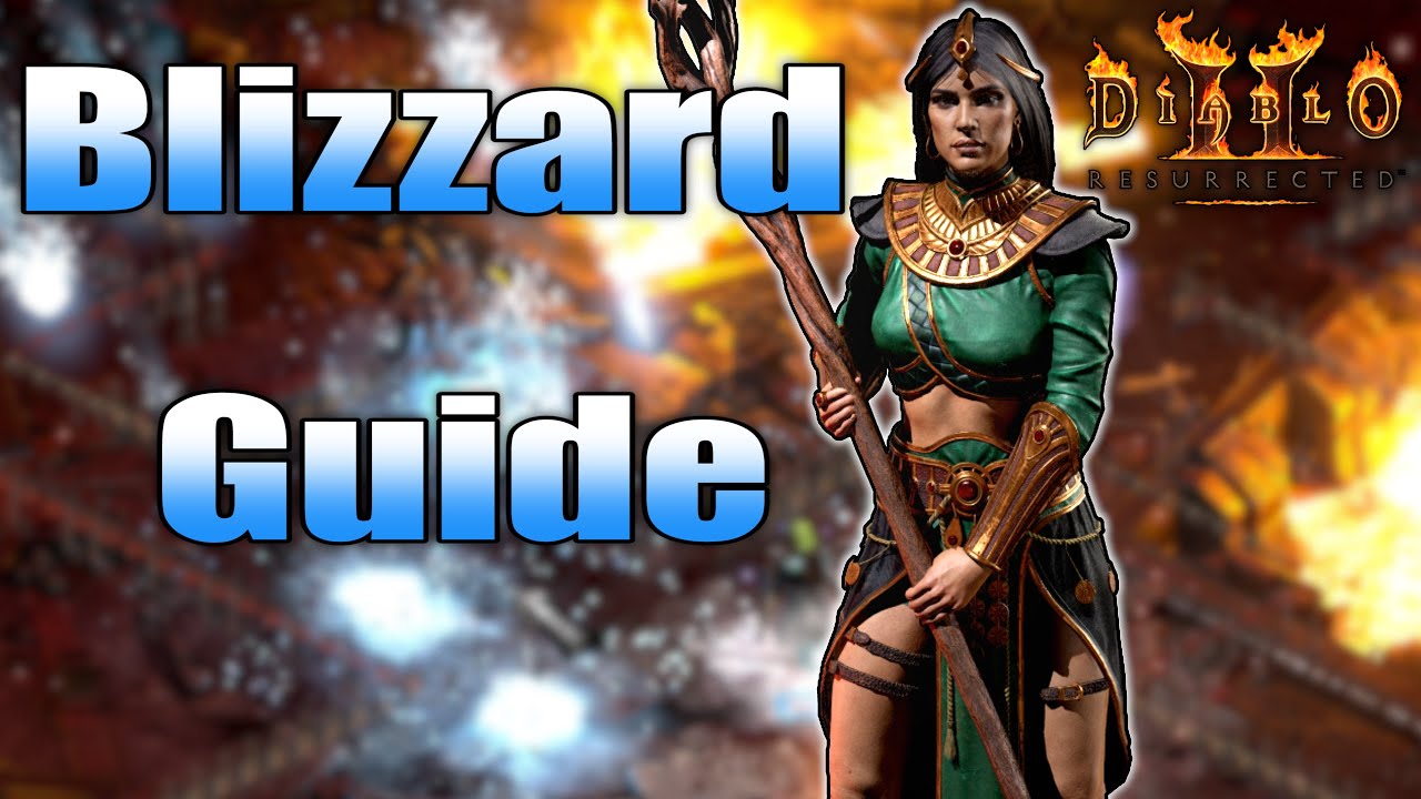 Blizzard Zauberin Guide! MF Maschine :: Diablo 2 resurrected deutsch ::
