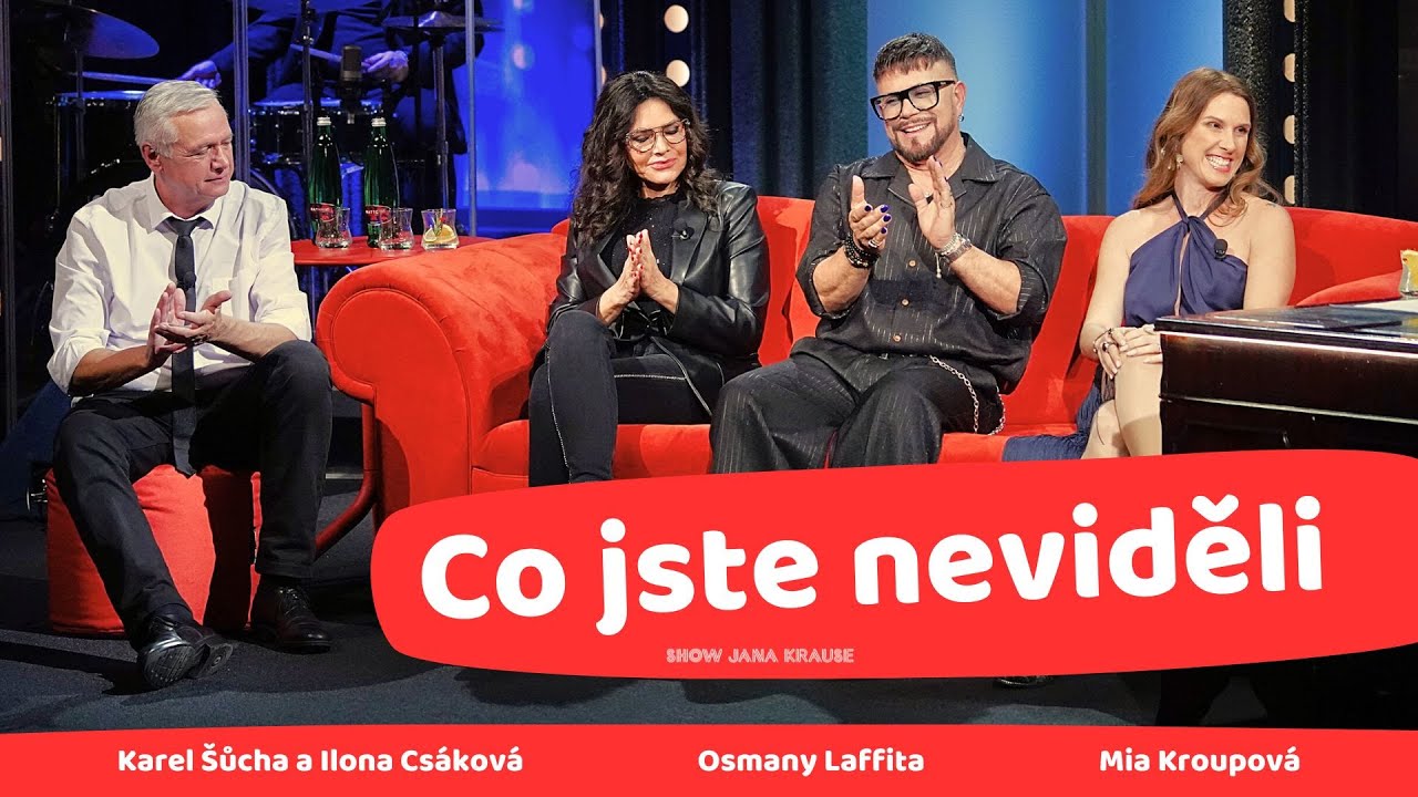 Co jste neviděli v Show Jana Krause 7. 1. 2026