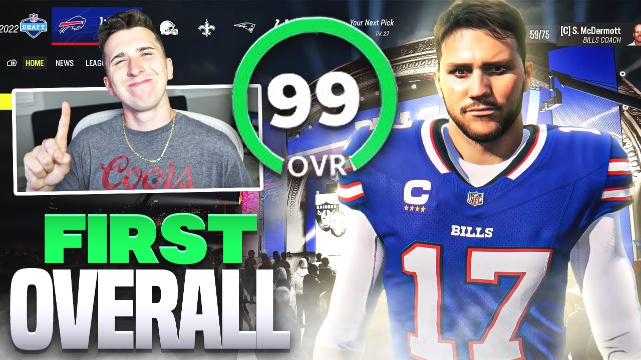 IM IN SHOCK! I GOT #1 PICK IN FANTASY DRAFT AGAIN!