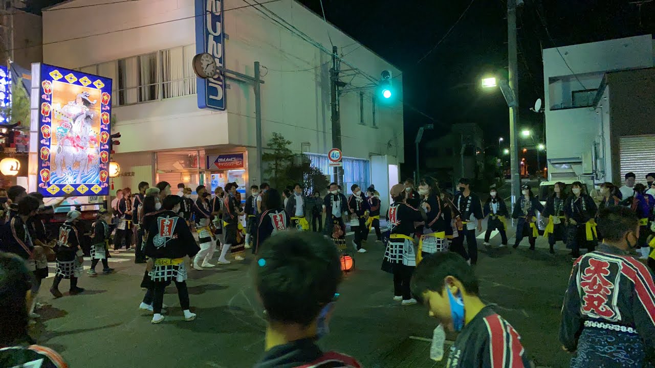 2022 青森県むつ市大畑祭りLIVE配信　初のライブ生配信！！。大畑祭りの熱い 状況をリアルに配信！！ジンバル忘れて、手持ちでプルプル動画をお許しください(^-^;