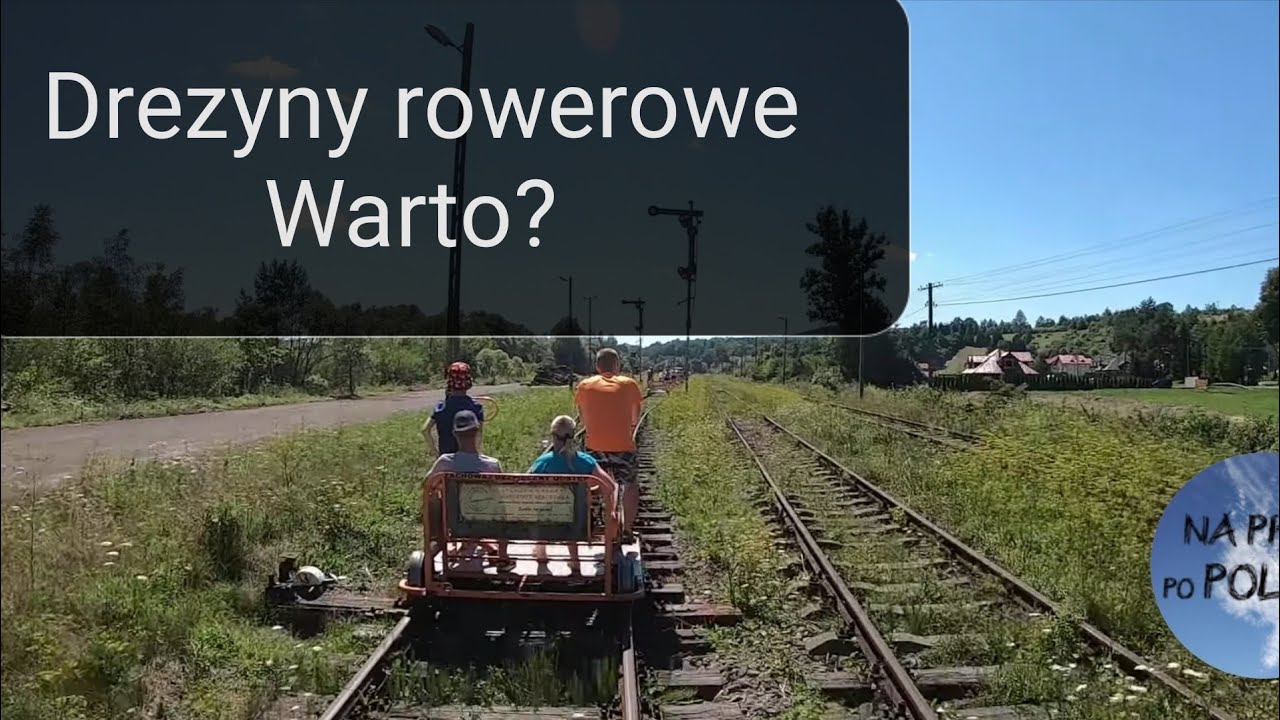 Najlepsza atrakcja Bieszczad? DREZYNY ROWEROWE Uherce Mineralne