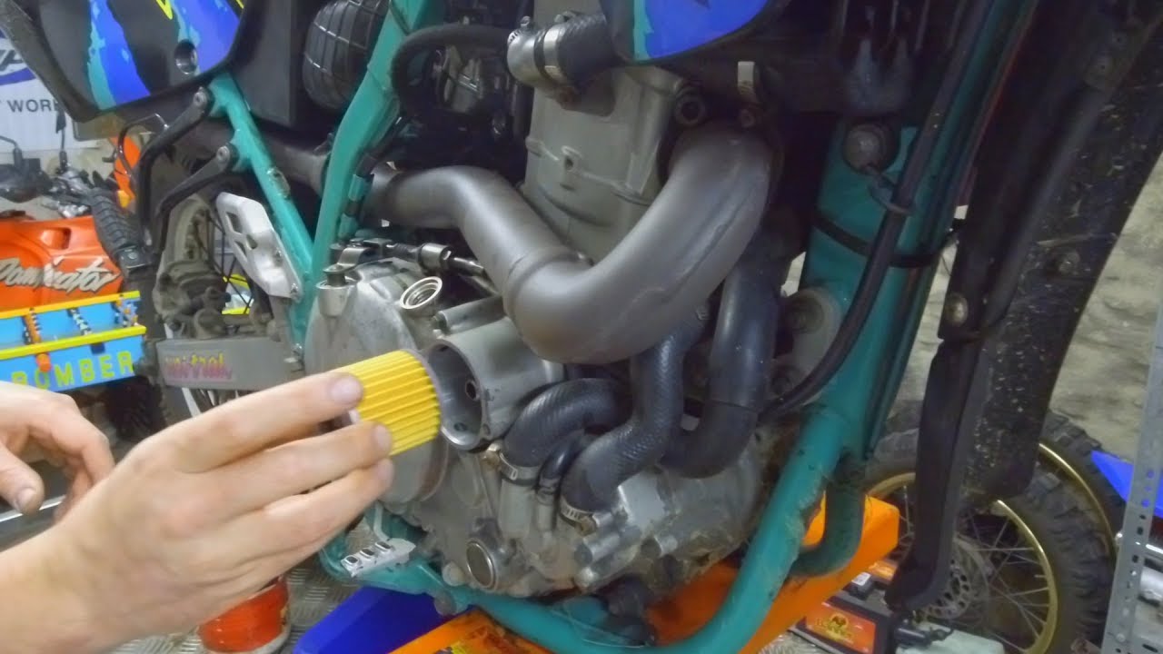 Ölwechsel Kawasaki KLX 650 inkl. Ölfilter
