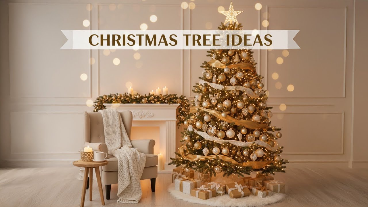 Christmas Tree Decorating Ideas | Stunning & Cozy Holiday Inspiration