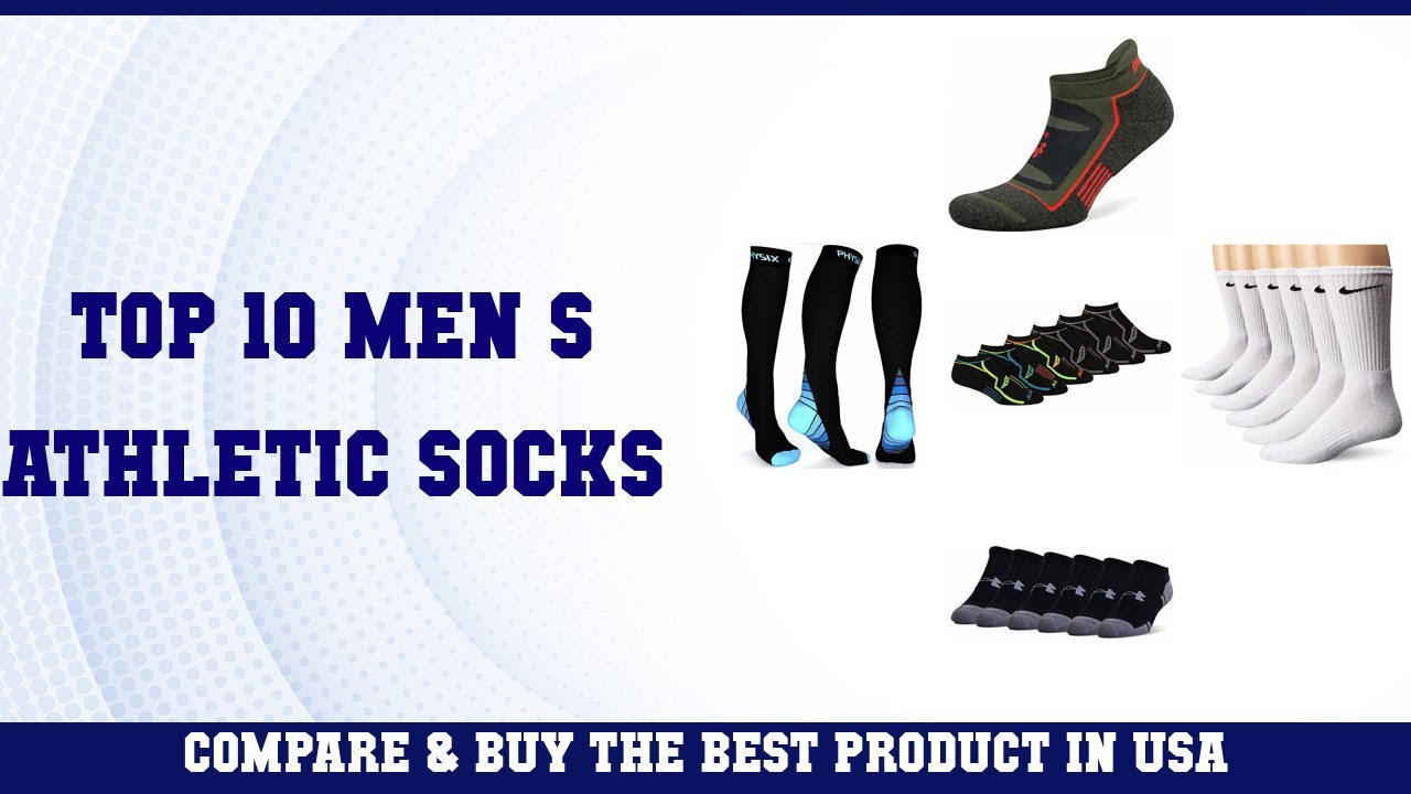 Top 10 Men's Athletic Socks to buy in USA 2021 | Price & Review