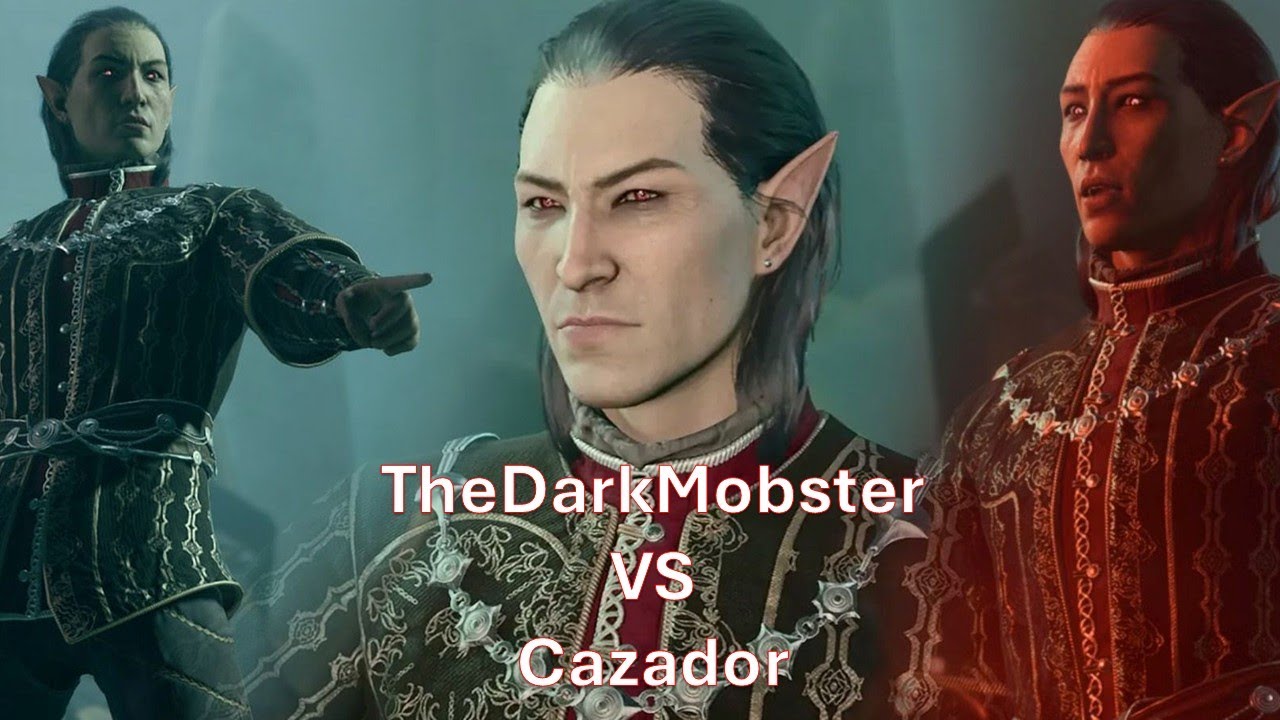 TheDarkMobster vs Cazador - FOR ASTERION! - Baldurs Gate 3