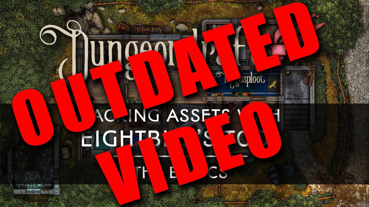 Packing Assets for Dungeondraft with Eightbitz&rsquo;s Tool (OUTDATED VIDEO - CHECK THE DESCRIPTION)