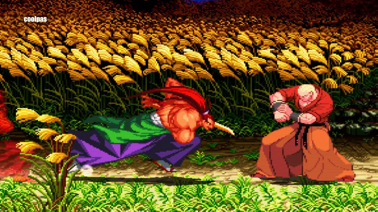Genjuro Kibagami vs Geese | MUGEN