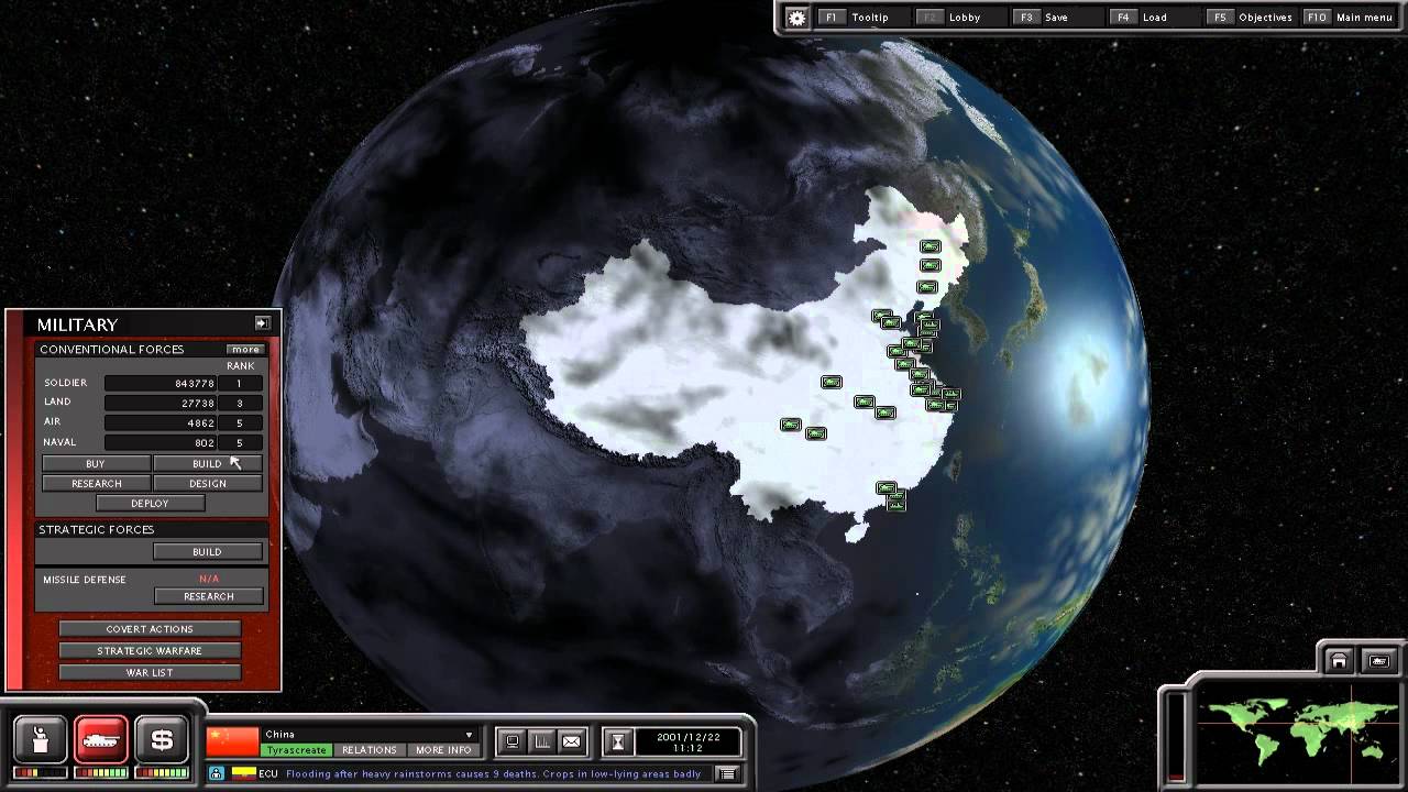 Lets Play Superpower 2 - China - Part 1 Of 4.