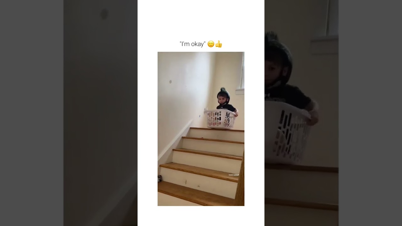 funny video of kid saying I'm OKAY 😂😂 #shorts