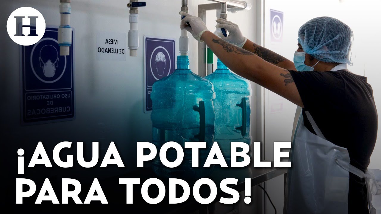 ¿Cómo funcionará el programa de Agua Bienestar? Así es la planta purificadora de Xotepingo