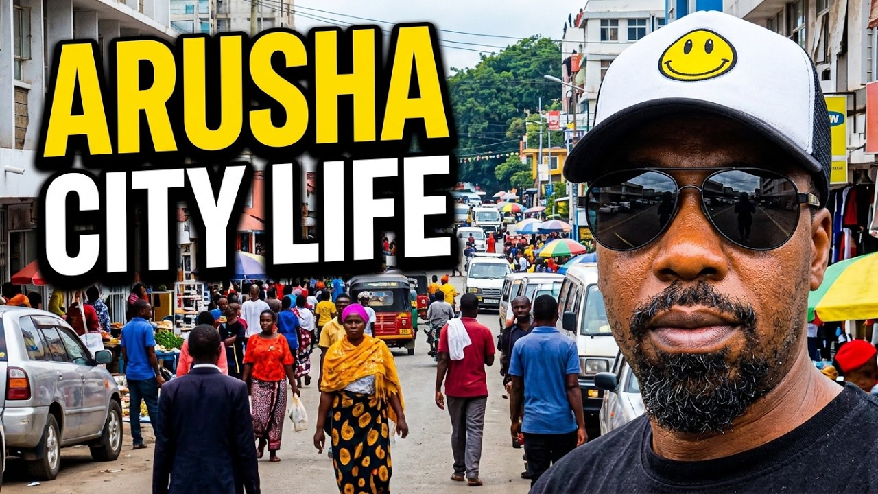 AFRICAN LIFESTYLE ARUSHA TANZANIA CITY HUSTLE AND IMPORTANT PLACES TO KNOW!