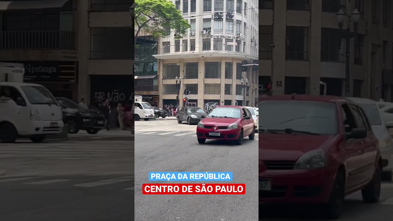 Tr&acirc;nsito Pra&ccedil;a da Rep&uacute;blica - Centro de S&atilde;o Paulo Edi&ccedil;&atilde;o Ac&aacute;cio Nascimento #transitosplanetarios