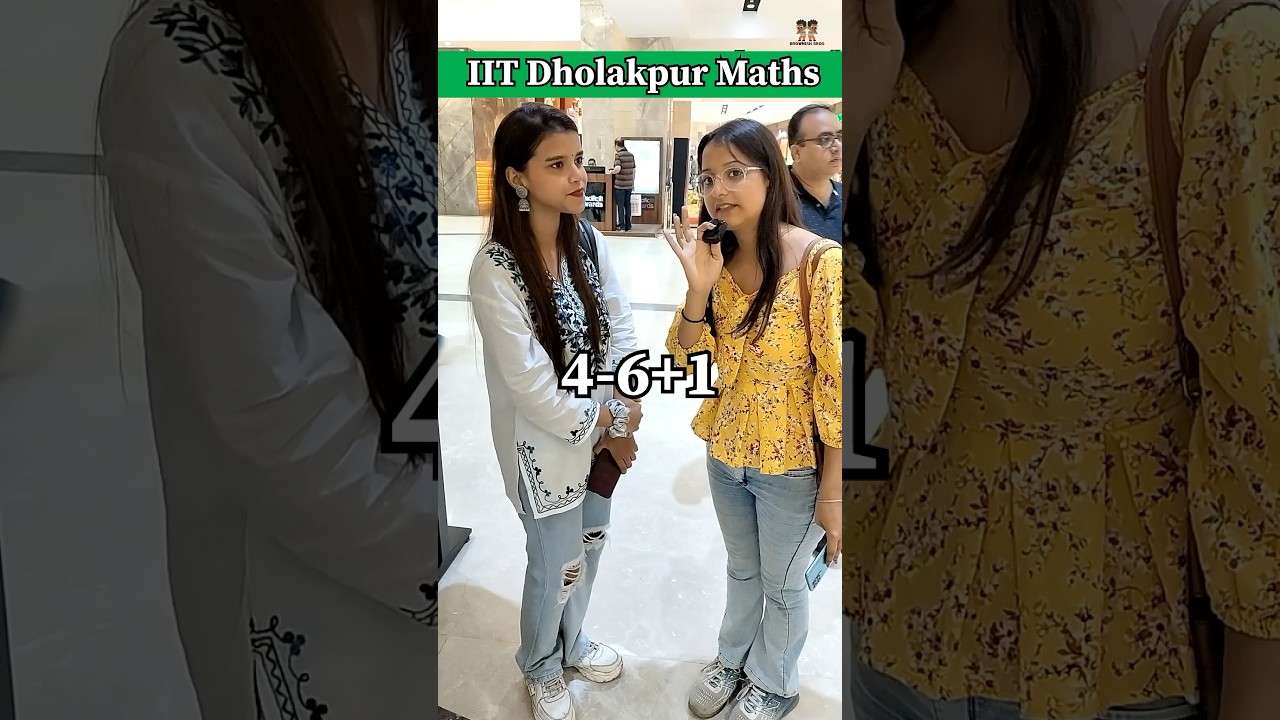 IIT Maths question🔥, Asking GIRLS ☠️ #shorts #funny #shortsfeed #maths
