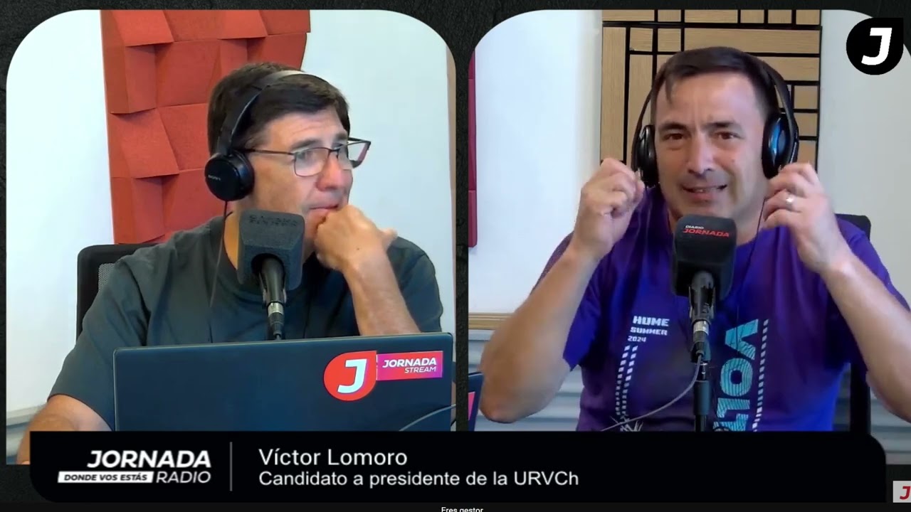 VÍCTOR LOMORO / “No me quita el sueño ser presidente, aunque sería un lindo desafío”