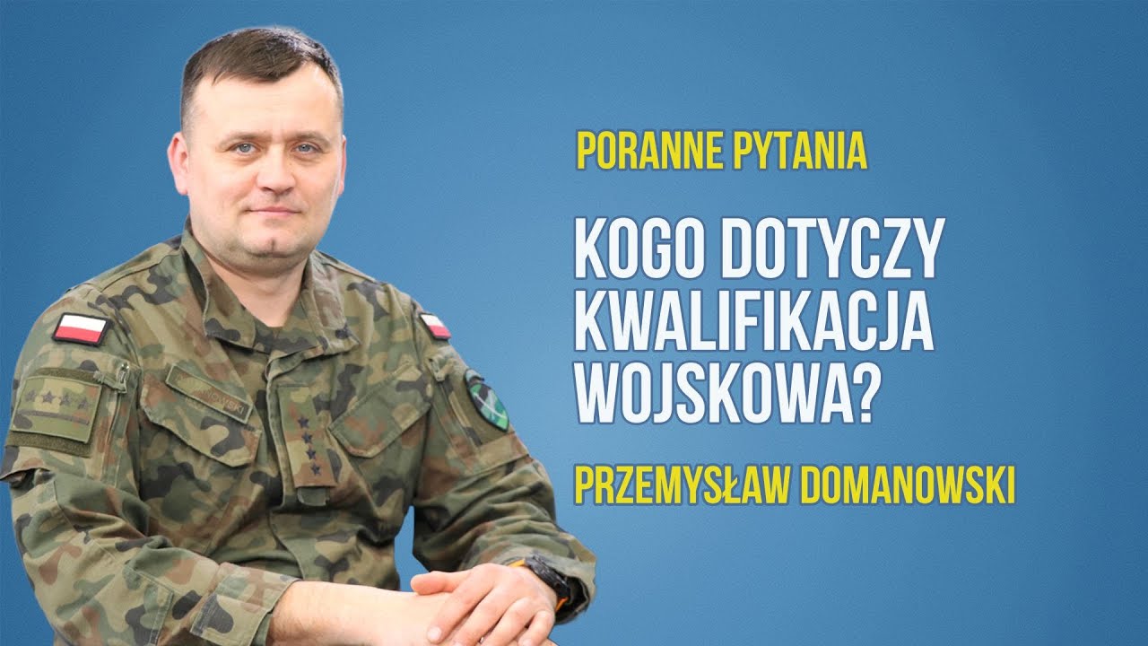 Kwalifikacja wojskowa. Kogo dotyczy? | Przemysław Domanowski | Radio Olsztyn | 31.01.2026