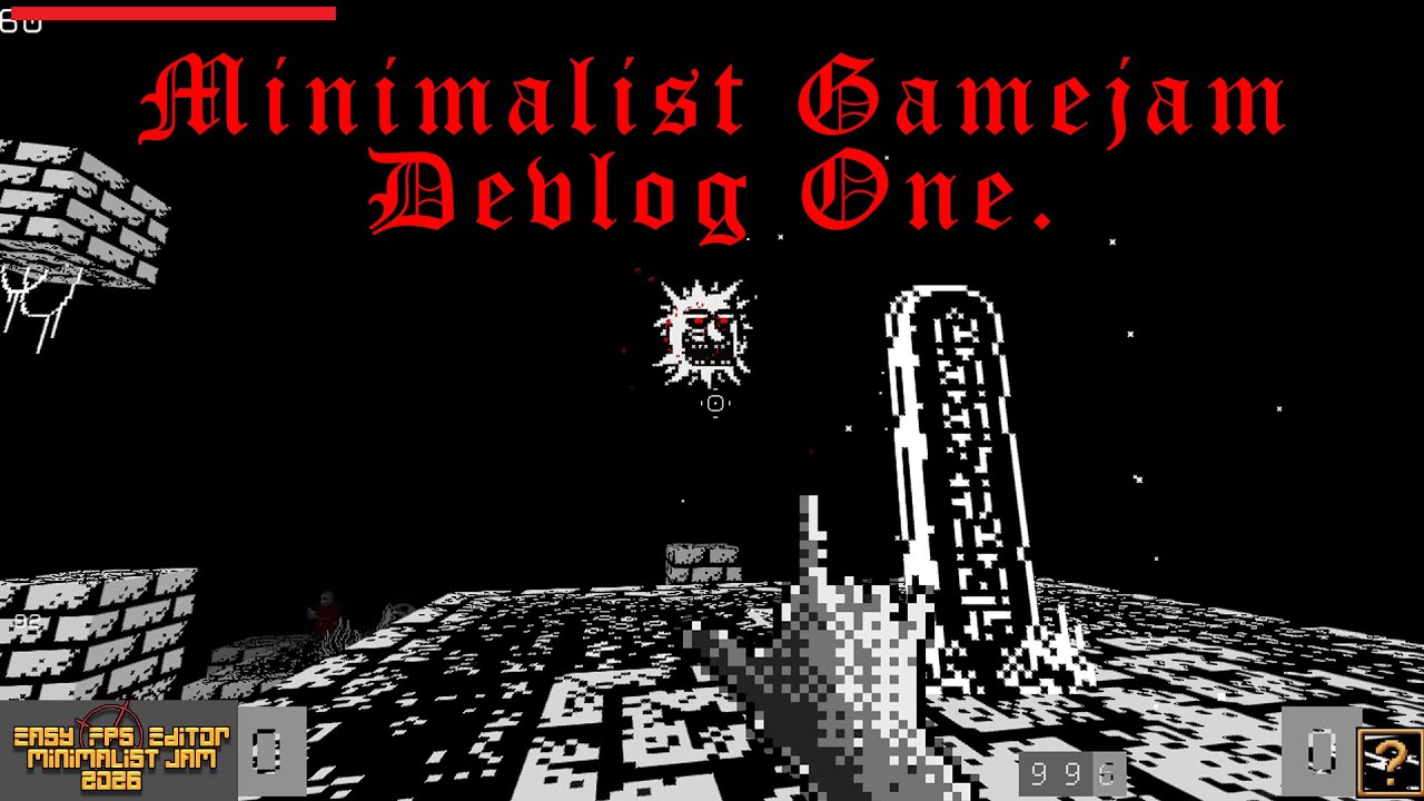 Minimalist FPS Gamejam. Log1