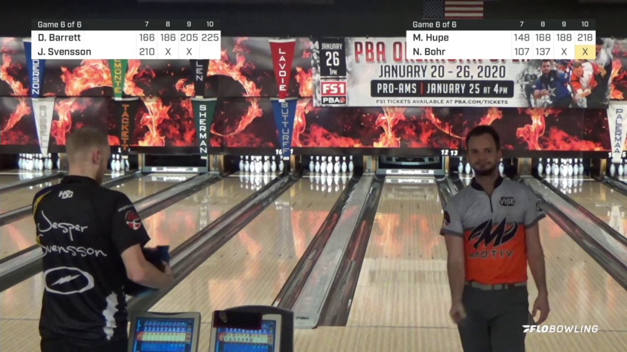 Jesper Svensson on the Front Nine at 2020 PBA Oklahoma Open
