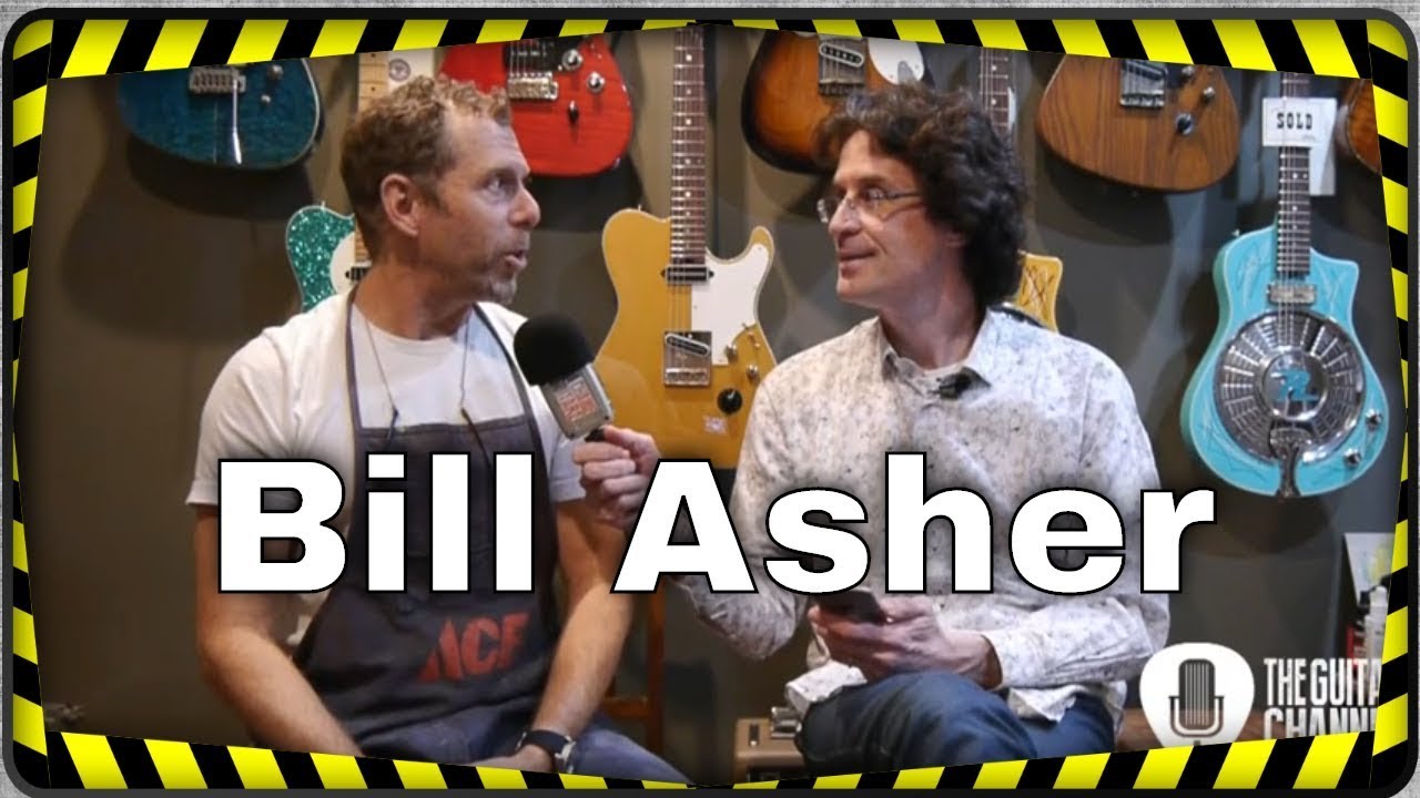 Bill Asher interview with Gary Clark Jr, Ben Harper and many more guitar builder