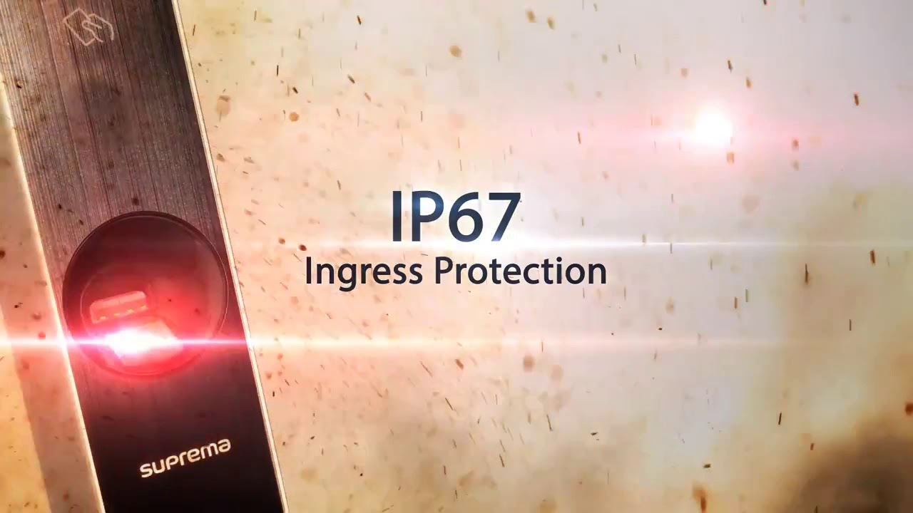 Suprema - BioEntry W2 The World&rsquo;s Fastest Outdoor Fingerprint Device