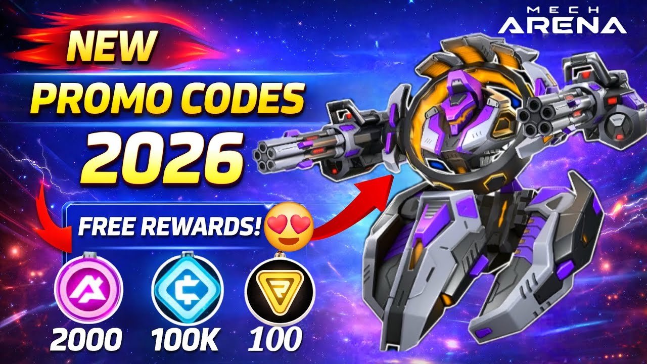 🔥 NEW MECH ARENA PROMO CODE 2026 🎁⚡️| free acoins & credits | Limited time only ✨️
