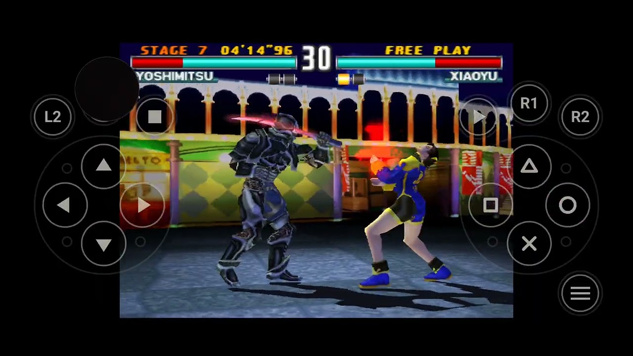 Gmp64 tekken 3 ps1 yoshimitsu até zerar #nanco#retrogamimg#viral#playstation 1