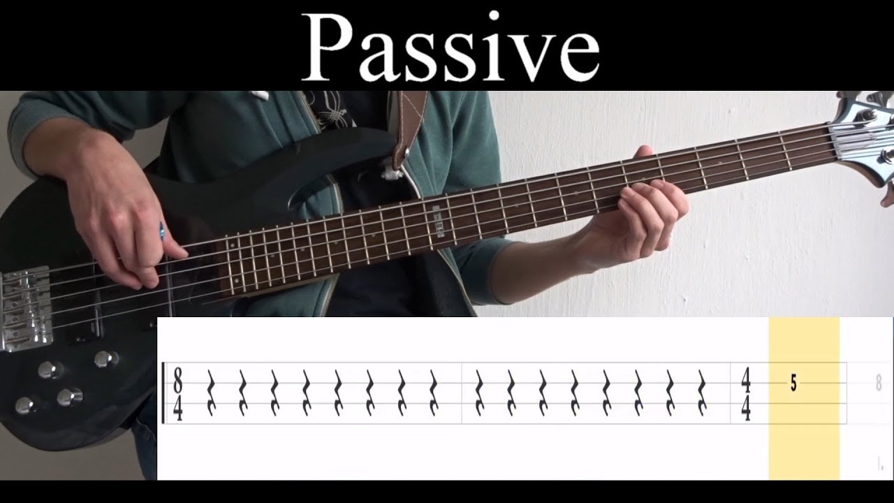 Passive (A Perfect Circle) - Bass Cover (With Tabs) by Leo D&uuml;zey
