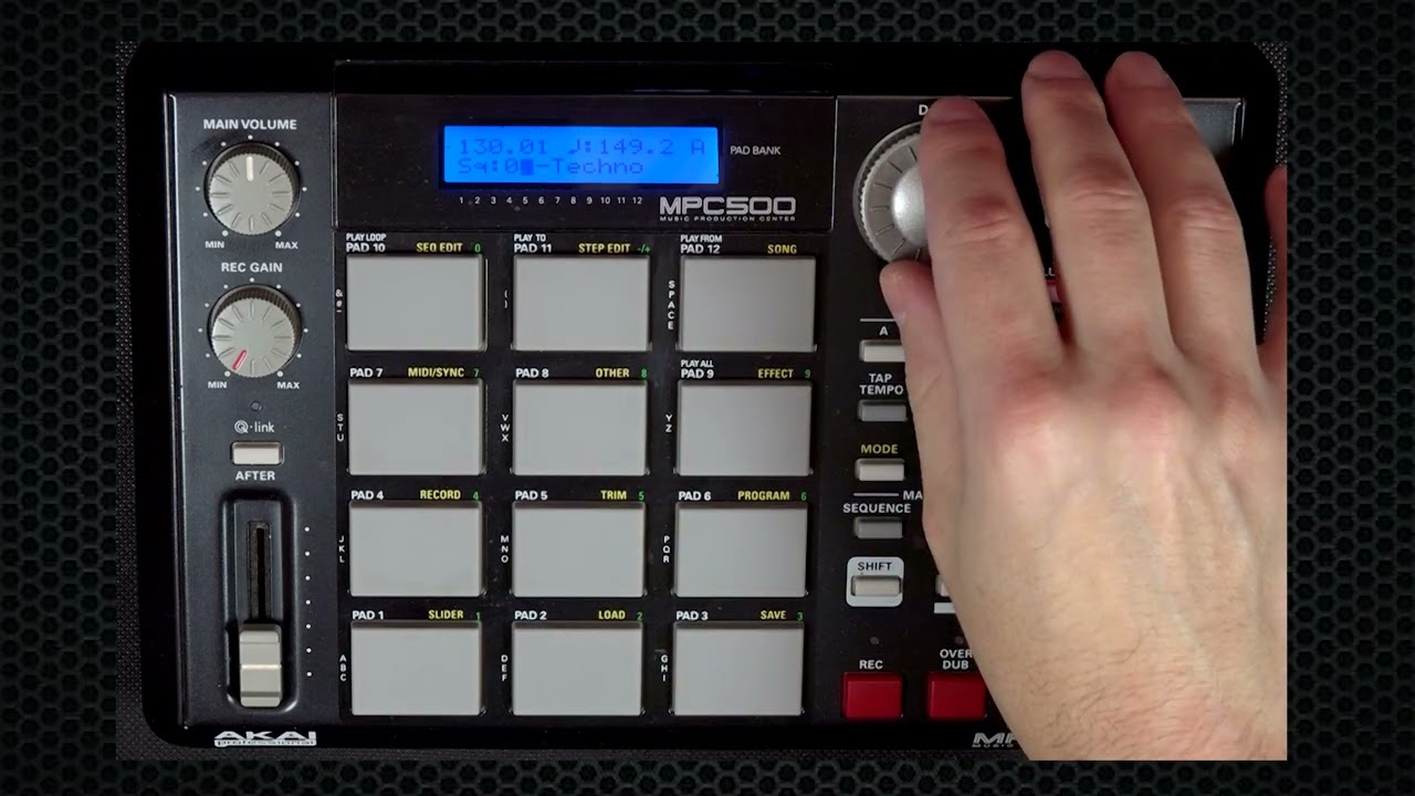 AKAI MPC500 - Factory Sequences and Samples (Sounds Only)