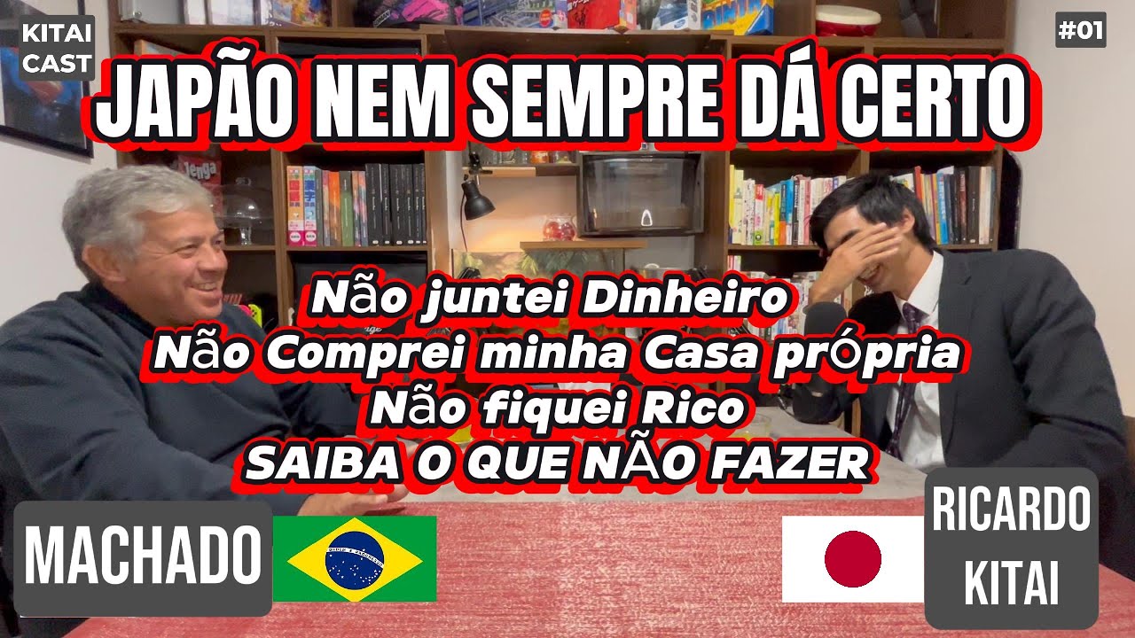 Japão: nem sempre dá certo! Por que não juntei dinheiro e o que NÃO fazer (com Machado)