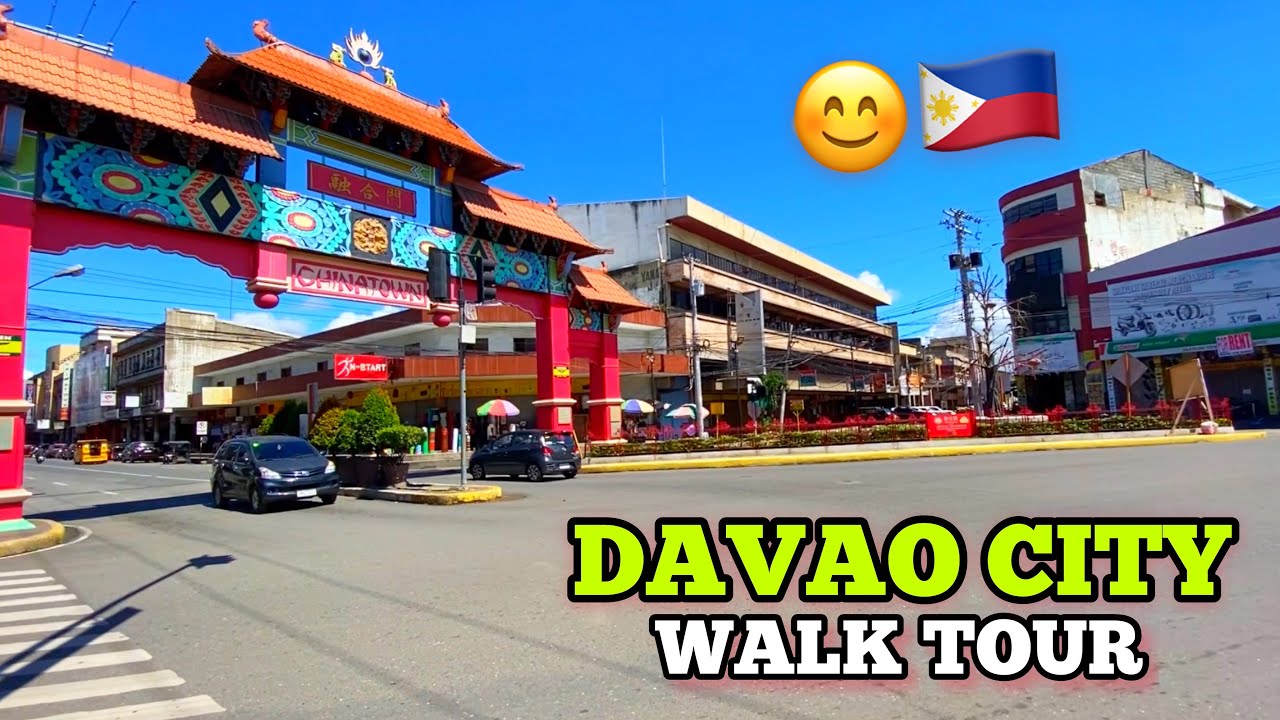 DAVAO CITY WALK TOUR | PARKS, FRUITS, ROADWORKS, ETC