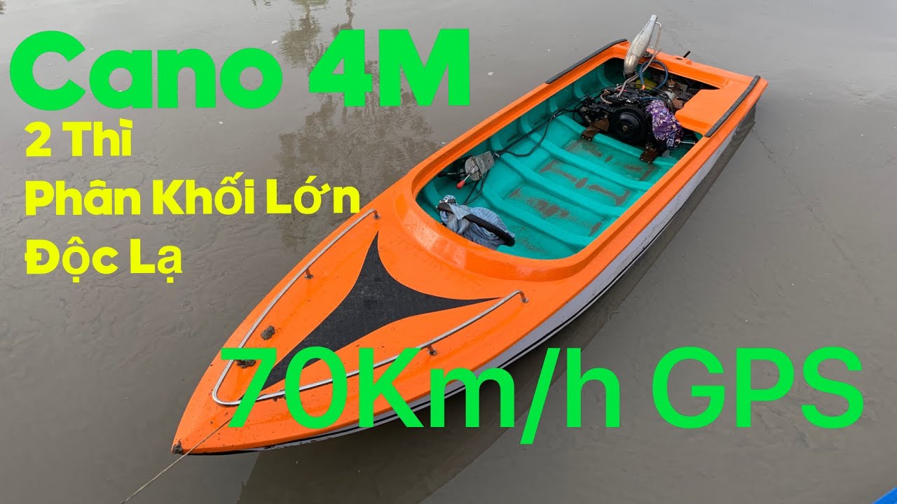 Hoàn Thành Dự Án 1 Cano 4m Đặt Máy 2 Thì Phân Khối Lớn Chế Đuôi Jet - Loading 90% | Phương Bình