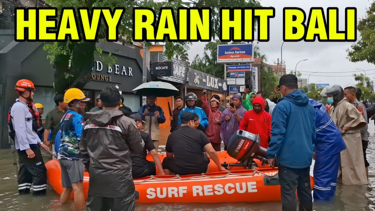 HEAVY RAIN HIT BALI || Three Days Non Stop Raining