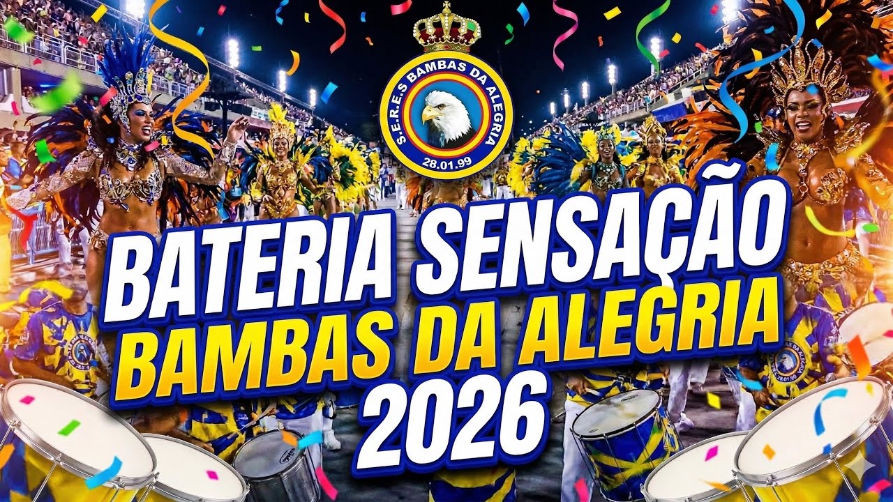 BATERIA BAMBAS DA ALEGRIA 2026 | Módulo 01