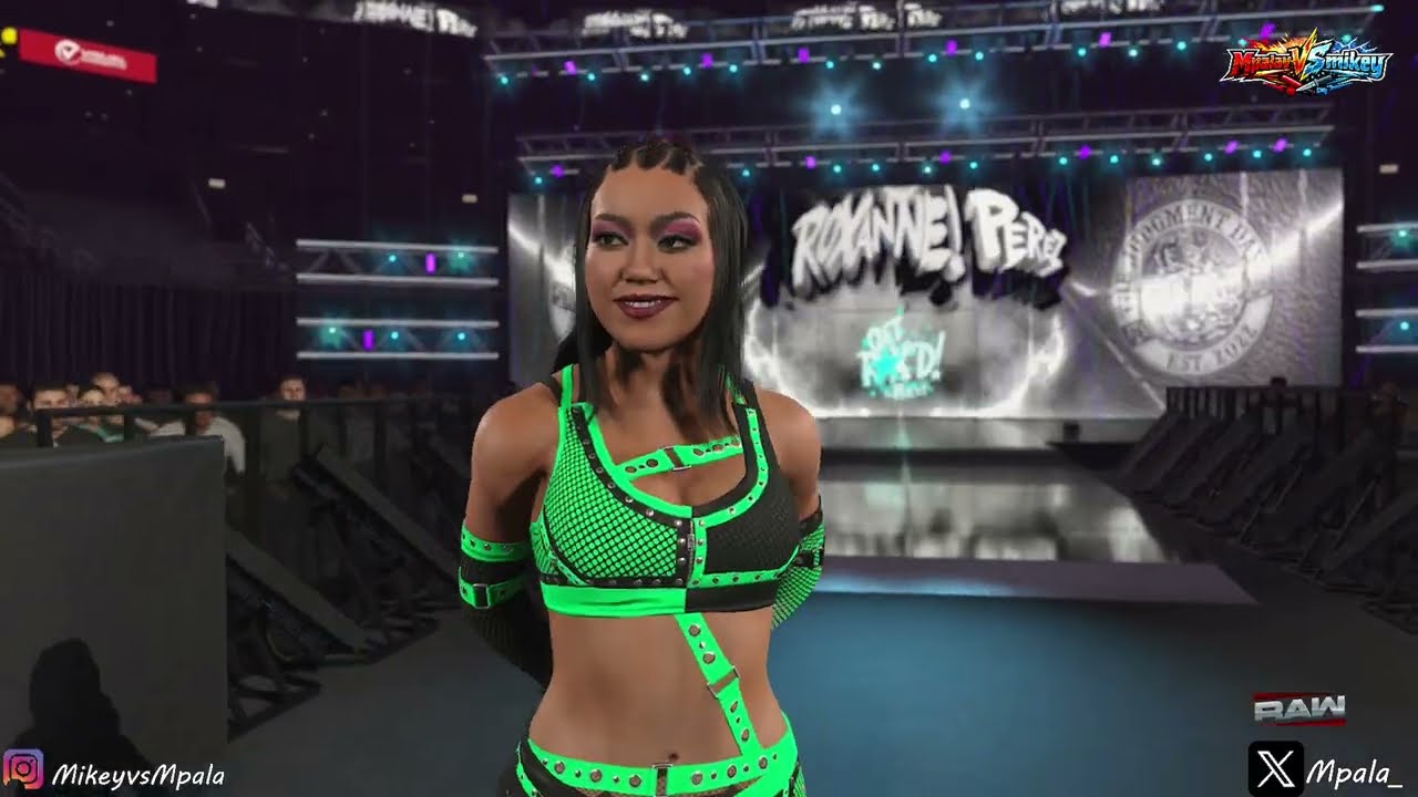 WWE 2K26 - Roxanne Perez vs Nikki Bella 
