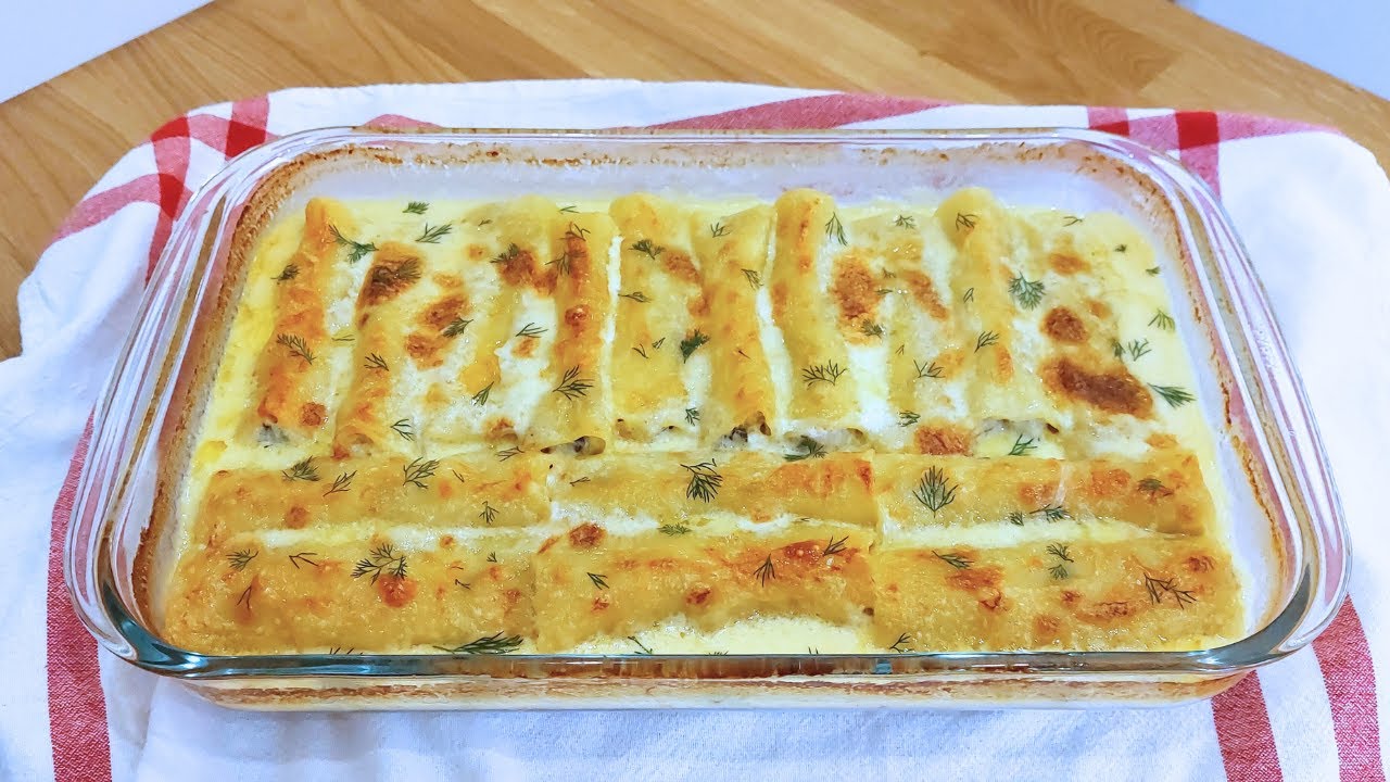 Cannelloni ricotta, poireaux et thon : délicieux plat familial 😋😍 - n°470