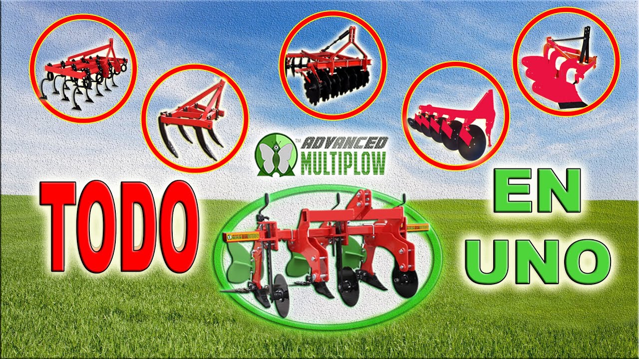 EL PODER DEL MULTIARADO: CINCO IMPLEMENTOS EN UNO
