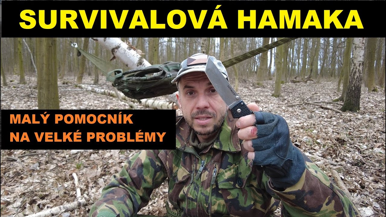Survivalová HAMAKA - Jak ji využívat na MAXIMUM