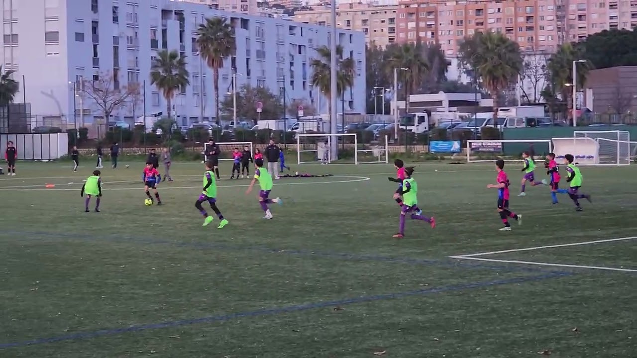 Finale Tournoi foot de Nice: Montpellier,-1- VS Minots de Marseille -2-.
