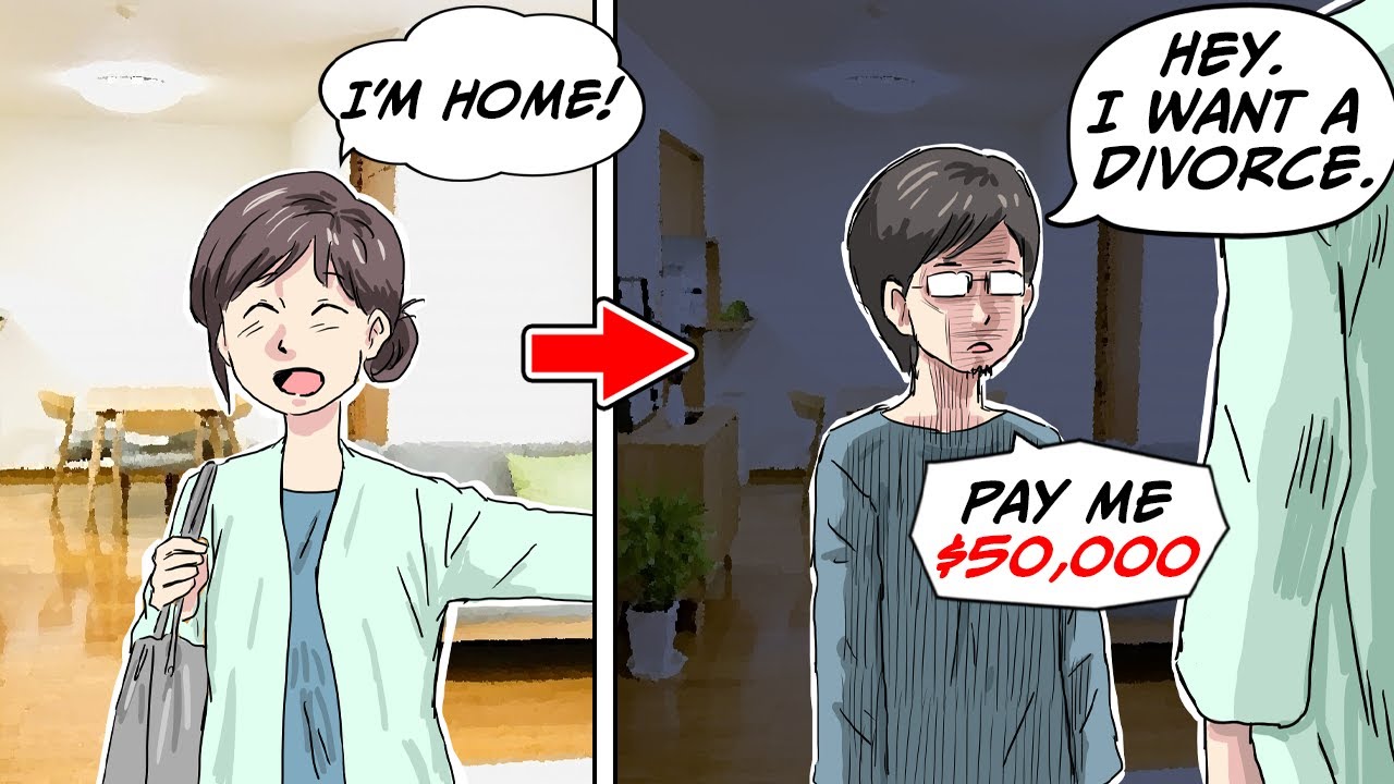Came back from a business trip… But then… [Manga Dub]